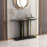 Kaasaegne konsoollaud ristk&uuml;likukujulise alusega, seinapindadele, k&uuml;lgkoridorile, esikusse, konsoollaud sissep&auml;&auml;sualale, pikk konsool sissep&auml;&auml;sualale v&otilde;i esikusse, kitsas taga