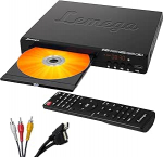 Lemega PlayHD DVD-m&auml;ngija, mitme regiooni DVD-m&auml;ngija ilma piirkondliku koodita, HDMI-v&auml;ljundiga ja 1080p Upscaling, USB/CD taasesitus, RCA/AUX-pordid, kompaktne disain telerile ja nutitelerile, HDMI-kaabel kaasas