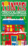Tony's Chocolonely - &scaron;okolaadi j&otilde;ulukalender - 24 p&auml;eva - 10 sorti Tiny Tony's - palju ootamist - j&otilde;ulukingitused - taimetoitlane - Belgia Fairtrade &scaron;okolaad