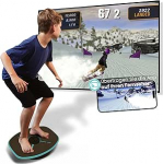GoBalance Board App Balance Board mit Bluetooth Sensor 12 Spiele fuer Training Spass und Fitness Staerkt Koordination und Kraft fuer Jugendliche und Erwachsene