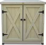 Habau Laura 3093 aiakapp integreeritud taimelauaga 80 x 45 x 92 cm, hall