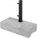 Doppler r&otilde;dualus graniit 25 kg s&uuml;vistatud k&auml;epidemetega, vihmavarjualus p&auml;ikesevarjudele Max. 200 cm vihmavarju l&auml;bim&otilde;&otilde;t ja 2,5-4,8 cm toru l&auml;bim&otilde;&otilde;t, vastupidav vihmavarjualus terrassile v&otilde;i r&otilde;dule.