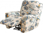 SDNAM Armchair Protector for Recliner Chair, 4-Piece Wash Alone with Side Pocket, TV Chair Cover Separately Cleaned Stretch Cover Relaxing Chair Armchair Cover (Colour: #45)