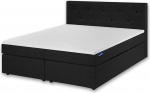 Traumnacht Box Spring voodi 7-tsoonilise tasku vedrustatud madratsi ja Comfort Foam Topperiga, lihtne kokkupanek