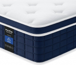 Inofia Ace h&uuml;briidmadratsi k&otilde;rgus 26 cm K&otilde;vadus H3 Medium Firm 7-tsooniline vedrumadrats (H3/26 cm, 180 x 200 x 26 cm)