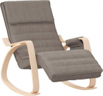 vidaXL kiiktool, l&otilde;&otilde;gastav tool, puhketool, polsterdatud tool, kiiktool, elutuba, Taupe kangas