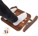 Jalapealne laud, reguleeritava k&otilde;rgusega jalapealne, ergonoomiline jalapealne laud, libisemisvastane ja keskkonnas&otilde;bralikust materjalist, t&auml;iuslik lisavarustus kontorisse ja kodukontorisse