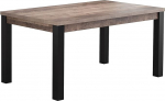 trendteam smart living - Emile - S&ouml;&ouml;gilaud - Tobacco Oak / Grey - S&ouml;&ouml;gilaud rustikaalses v&auml;limuses - (B x K x S) 160 x 77 x 90 cm - Koht kuni 6 inimesele - kriimustuskindel