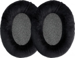 kwmobile 2x k&otilde;rvapadi Sennheiser HD 559/569 / 599 jaoks - k&otilde;rvaklappide veluurist k&otilde;rvapadjad - must