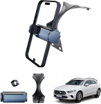 Coleya auto mobiiltelefoni hoidik, mis &uuml;hildub Mercedes Benz A-klassi W177 V177 2019-2024 / GLA CLA 2020-2024, Benz Electric mobiiltelefoni hoidik, 360&deg; p&ouml;&ouml;ramine, &uuml;hildub k&otilde;igi nutitelefonidega 4 - 7