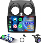 VECHTEL 8 Core 4G + 64G autoraadio Android 15 Nissan Qashqai J10 2006-2016, 9-tolline HD IPS puuteekraaniga autoraadio traadita Carplay Android auto GPS DSP Wi-Fi Bluetooth FM RDS raadio tagurdamine