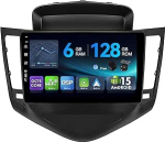 [6G+128G,Octa-Core] - MSD Autoradio f&uuml;r Chevrolet Cruze (2009-2014) | Android 15 GPS Navi Radio | CarPlay Android Auto Lenkradsteuerung Dual-Band WiFi DSP DAB | Tagfahrkamera MIC | 2 Din 9 Zoll
