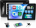 CAMECHO 4+64G 10-tolline autoraadio Renault Trafic 2001-2010 Opel Vivaro 2006-2010 Nissan Primastar 2006-2014, Android 15 juhtmevaba Carplay navigatsiooniradio Bluetoothiga Android auto GPS WiFi FM RDSiga