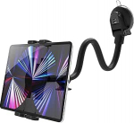 Oilcan Gooseneck tahvelarvuti autokinnitus, armatuurlaua tuuleklaasi veoauto iPad hoidja paindlik [pikk k&auml;si 34 cm], iminapadihoidja iPad Pro Air Mini, Galaxy, mobiiltelefonidele, 4-12.9 tollile