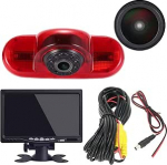 Super HD piduritulede kaamera komplekt 7-tollise LCD-monitoriga, tagurduskaamera asendus Renault Trafic II III Diisel bensiin FWD FL EL JL JG FG / Nissan Primastar Diisel bensiiniga &scaron;assiibussi FWD X83 jaoks
