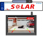 AUTO-VOX juhtmevaba p&auml;ikesepoolne tagurduskaamera: 3 minutit DIY paigaldus HD tagurduskaamera raadio 5-tollise monitoriga, stabiilne digitaalsignaal, IP69K veekindel auto tagurduskaamerad veoautodele, haagissuvilatele