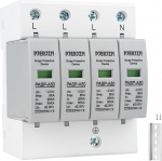 PJERJZN Paiskumiskaitse ja paisumisvastane kaitse 230V / 275V t&uuml;&uuml;p 1 + 2 (20-50kA 4P) - piksekaitse kodumajapidamistele, p&auml;ikeses&uuml;steemidele ja t&ouml;&ouml;stusele (4P 230V)
