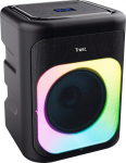 Trust Azura Party Speaker Kaasaskantav Bluetooth-k&otilde;lar 100 W, LED RGB Music Box k&otilde;lar Ilmastikukindel IPX4, laetav aku 11 tundi, 2 mikrofonisisendit karaoke jaoks - must