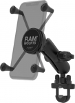 RAM-B-149Z-UN10 juhtraua rihmaraua kinnitus koos U-poldi alusega ja universaalse X-Grip&reg; suure telefoniga Phabletiga