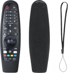 Silikoonist &uuml;mbris LG MR20GA MR19BA MR18BA MR650A MR600 puldi mittelibisev kate LG AKB75855501 Magic Remote Skin Protector - mitte helendav must