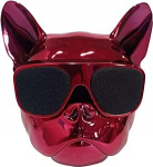 Bluetooth k&otilde;lar Bulldogi, Bluetooth k&otilde;lar koer 32G suur m&auml;lu, k&otilde;lar 4.1 prantsuse buldogi muusikakast, kaasaskantav Bluetooth k&otilde;lar v&auml;listegevuseks, punane