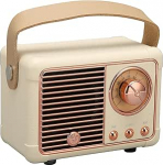 Retro Bluetooth-k&otilde;lar, v&auml;ike traadita Vintage Bluetooth-k&otilde;lar, armas vanamoodne stiil laua, magamistoa, kontori jaoks, toetab U-ketast, (kollane)