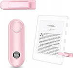 RF Remote Control Page Turner for Kindle Paperwhite Scribe Oasis Kobo Accessories, Clicker Page Turner iPhone, iPad, Android Tabletid lugemiskaamera Video Record Remote Triggers, roosa