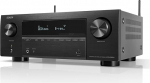 Denon AVR-X2800H 7.2-kanaliline AV-vastuv&otilde;tja, Dolby Atmos, DTS:X, 6 HDMI sisendit ja 2 v&auml;ljundit, 8K HDMI, HEOS sisseehitatud, Bluetooth, WiFi, AirPlay 2, Alexa &uuml;hilduv - mustanahaline