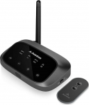 Avantree Oasis Plus 2 - Bluetooth 5.3 saatja telerile koos k&otilde;rvaklappide helitugevuse kaugjuhtimisega, aptX Adaptive, Soundbar Passthrough, telerite optiliste v&otilde;i AUX-portide jaoks