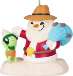 Hallmark Keepsake 2024 j&otilde;ulukaunistus Sandman Snowman kollektsioneeritav kingitus