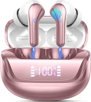 Nerunsa Bluetooth k&otilde;rvaklapid, traadita Bluetooth, 23 tundi m&auml;nguaega k&otilde;rvaklappidega ENC m&uuml;rasummutusmikrofonidega, IP7 veekindlad traadita k&otilde;rvaklapid