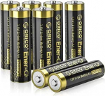 ORICO laetav liitium-ioon AA aku 8-pack 1.5V 2300mWh, lae kuni 1500x korda, 1-tunnine kiirlaadimine puldi, elektrooniliste m&auml;nguasjade, traadita hiire jaoks-EG5