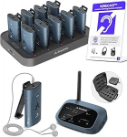 Avantree AuraPlex MX - Auracast abivahendiga kuulamise s&uuml;steem 1 saatja ja 10 traadita vastuv&otilde;tjaga, kuni 100 m helikate, skaleeritav grupilahendus kirikutele, klassiruumidele ja &uuml;ritustele.