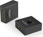 KabelDirekt kahesuunaline HDMI l&uuml;liti/splitter (Full HD 1080p, 4K Ultra HD, 2160p, 3D, CEC, HEC, s&uuml;vav&auml;rv)