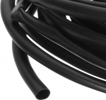 hankekaart 5 m PVC-Kabelschlauch, 2 mm PVC-Rohr, schwarz, Kabel-Organizer, Draht-Abschirmung, Ummantelung