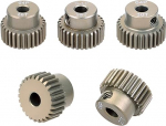 Motor Pinion, Gear, Module Pinion, 5 Pieces 64DP Spur Gear 3.175 mm Inner Hole Gear 21~50T Motor Pinion for 1/10 Electric Car Spur Wheel Cone (5 Pieces 41t 45t)