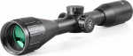 Valiant Lynx MIL-DOT 6 x 40 Rifle Scope with Mounting 11 mm Rails Red Illuminated for Air Rifle and Hunting Rifle
