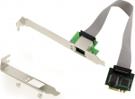 KALEA-INFORMATIQUE M2 M.2 NGFF E A Key Gigabit LAN Ethernet 10 100 1000Mbps Intel I210 kiibistikuga