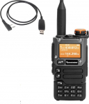 Quansheng UV-K5(8) VHF UHF Dual-Band Ham 5W Kaasaskantav kahesuunaline raadio Walkie Talki FM NOAA UV-K5 Plus W/USB programmeerimiskaabel