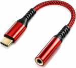 3,5-mm-Kopfh&ouml;reranschluss-adapter, tragbarer Handy-Adapter mit klarem Klang, langlebiger Kopfh&ouml;rer-Adapter, kompatibel mit kabelgebundenen Kopfh&ouml;rern, universeller AUX-Adapter f&uuml;r Musik und