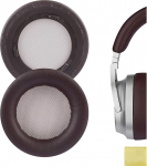 Geekria QuickFit proteiinnahast asendusk&otilde;rvapadjad Corsair Virtuoso RGB, Virtuoso RGB Wireless SE, Virtuoso RGB Wireless XT k&otilde;rvaklappide k&otilde;rvapadjad, k&otilde;rvakomplektide k&otilde;rvapadjad, k&otilde;rvakuppide parandamine (pruun)