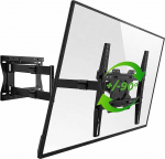 TiTon 120 cm seinakinnitus, teleri seinakinnitus, pikk p&ouml;&ouml;rlev k&auml;si, kallutamine, p&ouml;&ouml;ramine, p&ouml;&ouml;ramine, t&otilde;mbamine, teler u. 32-75 tolli kuni 40 kg, kuni VESA 400 x 400 mm, telerikinnitus