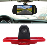 HD piduritulede tagurduskaamera koos 7-tollise tahavaatepeegli monitoriga asendus Fiat Scudo 270 272/Citroen Jumpy Dispatch Box VF7/Peugeot Expert Tepee VF3A VF3U VF3X Furgon/Toyota ProAce Diesel jaoks