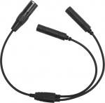 Lennunduse k&otilde;rvaklappide adapter, Professional GA Dual Plug Airbus 5 Pin XLR lennunduse k&otilde;rvaklappide &uuml;henduskaabel enamiku lennunduse k&otilde;rvaklappide jaoks, Plug and Play