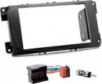 Kit Autoradio 2 DIN koos seinakinnitustega Ford Focus Mondeo S-Max C-Max Galaxy Kuga mustale k&uuml;ljele