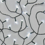 EMOS LED Fairy Lights k&uuml;lmvalge sise- ja v&auml;litingimustes kasutamiseks, 18 m pikk IP44 j&otilde;uluvalgustus 180 LED-iga + 5 m kaabel ja toiteallikas, 8 multifunktsionaalset valgusrežiimi, peole, j&otilde;uludele,