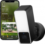 Eve Outdoor Cam - Smart Surveillance Camera with Floodlight, Night Vision, Motion Sensor, Intercom, Flexible Installation, WiFi, Highest Data Protection Thanks to Apple HomeKit Secure Video
