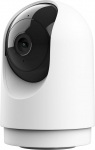 Trust IPCAM-2700 WiFi Camera 360&deg;, Indoor Surveillance Camera with Night Vision, Built-in Siren/Microphone, Person Detection, Indoor Camera with App Control, Smart Home Video Surveillance, White