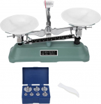 Mehhaaniline kaalukaal - kaalukomplektiga sektsioon selge andmetega Kestev keemia f&uuml;&uuml;sikaline eksperiment tarvikud tabel tasakaalu f&uuml;&uuml;sika &otilde;ppevahend eksperiment tasakaalu skaala (500 g)