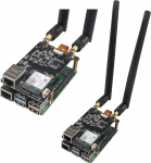 ZDE ZP596 PCIe to M.2 E Key WiFi7 6 6E 5 PCIe to 2.5G Ethernet v&otilde;rgupordi HAT adapter laiendusplaat 2.5GB 2.5GBE jaoks Raspberry Pi 5 Support Google TPU WiFi 7 BE200 WIFI6E AX210 MT7922 WIFI6 AX200